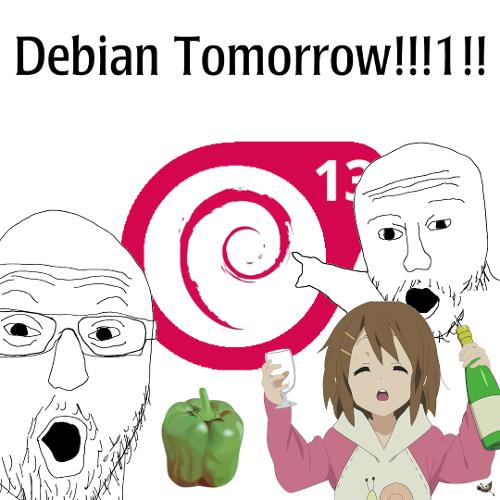Вышел Debian 13