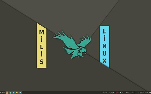 Скриншот: milis linux
